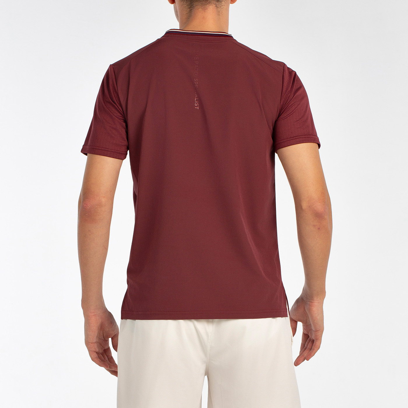 T SHIRT BULLPADEL ACRUX BORDEAUX HOMME