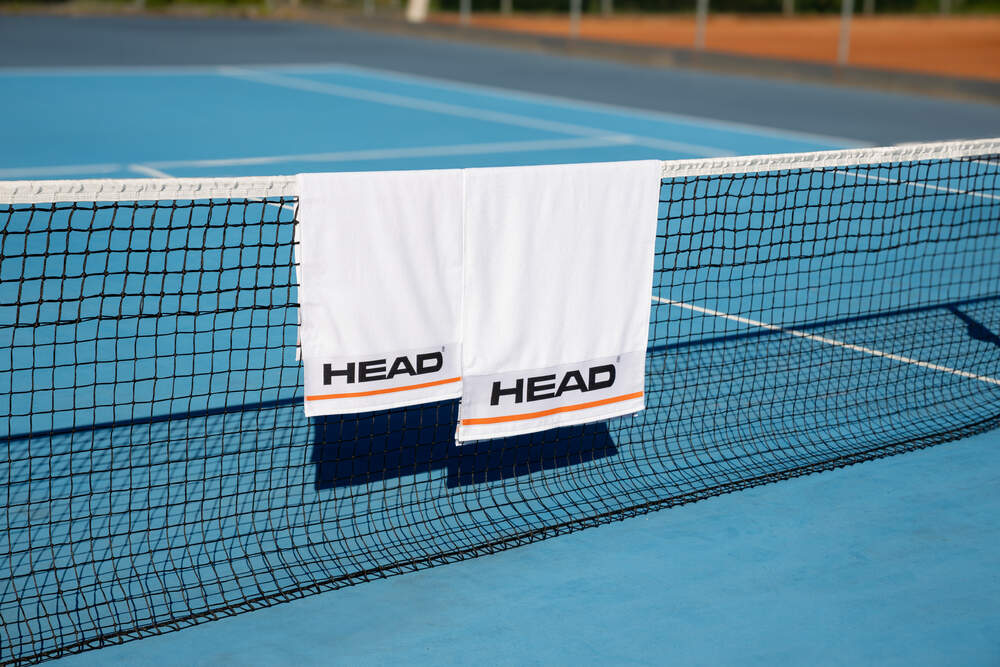 SERVIETTE HEAD L BLANC
