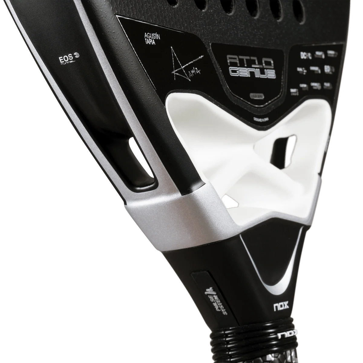 RAQUETTE DE PADEL AT10 GENIUS ATTACK 18K ALUM PAR AGUSTIN TAPIA 2026