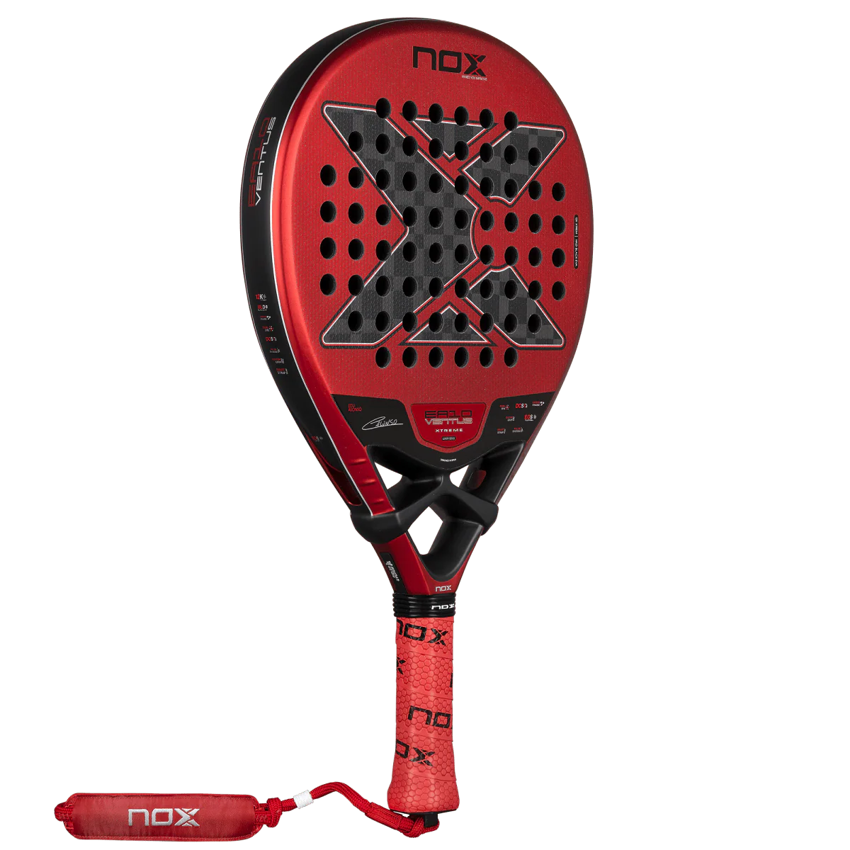 RAQUETTE DE PADEL NOX EA10 VENTUS HYBRID 12K XTREM PAR EDU ALONSO 2026
