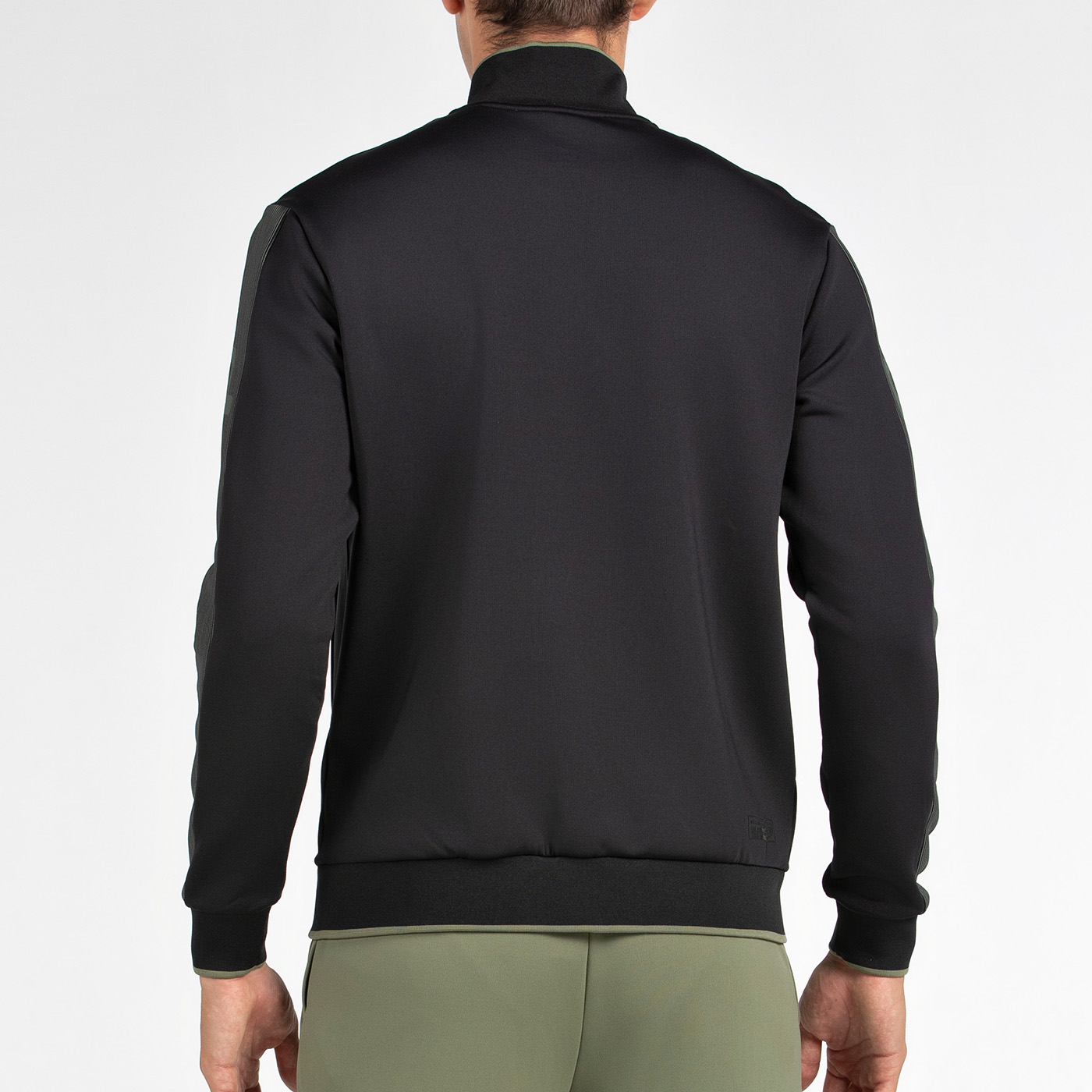 VESTE BULLPADEL PINDARO NOIR ET KAKI HOMME