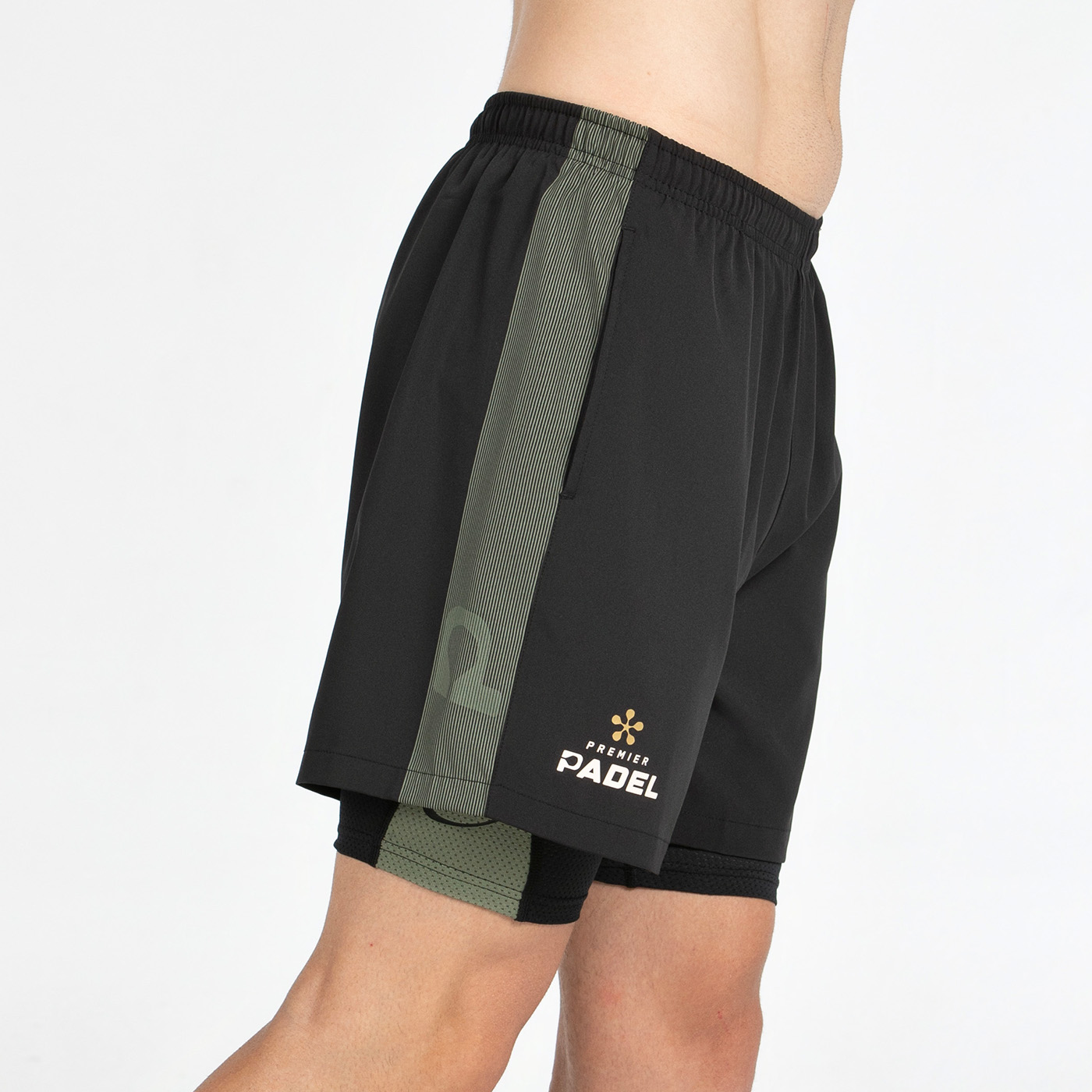 SHORT BULLPADEL PINGU NOIR HOMME