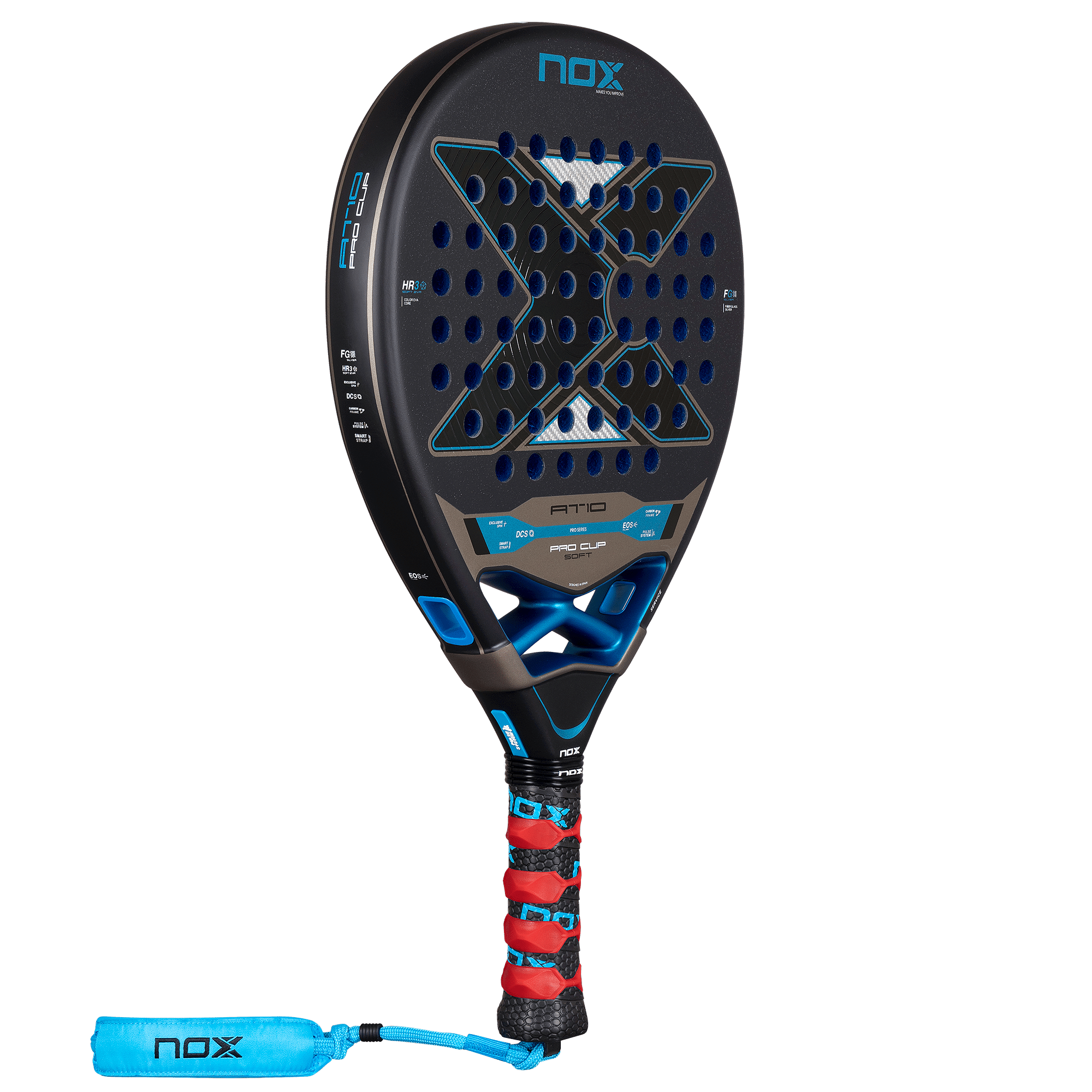 RAQUETTE DE PADEL NOX AT10 PRO CUP SOFT PAR AGUSTIN TAPIA 2026