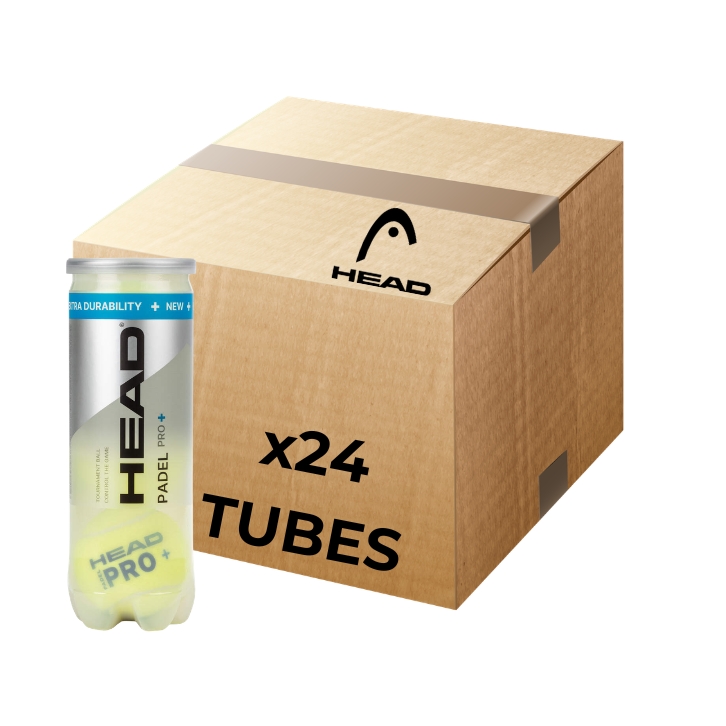 CARTON DE BALLES DE PADEL HEAD PRO +