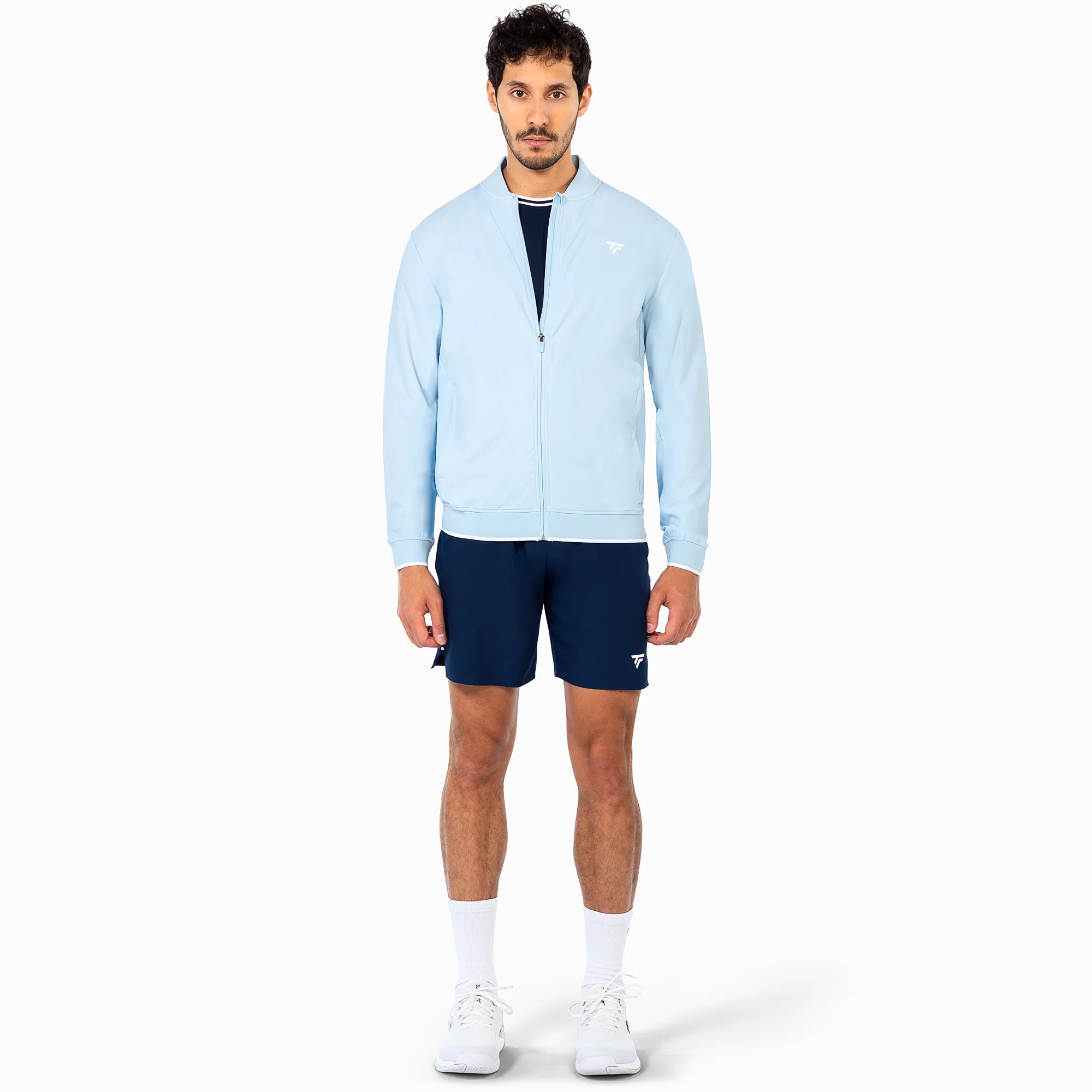 SHORT TECNIFIBRE TEAM STRETCH BLEU MARINE HOMME