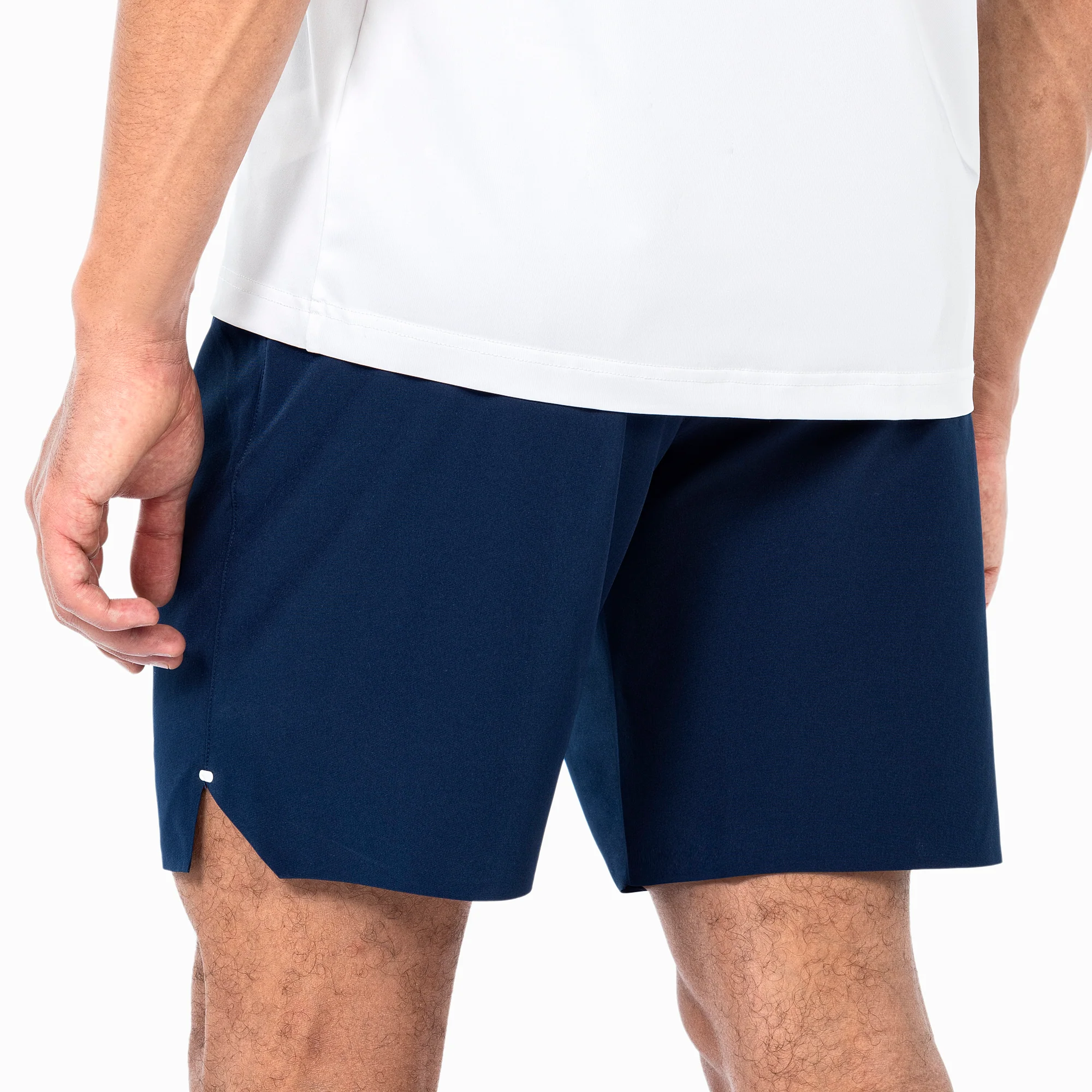 SHORT TECNIFIBRE TEAM STRETCH BLEU MARINE HOMME