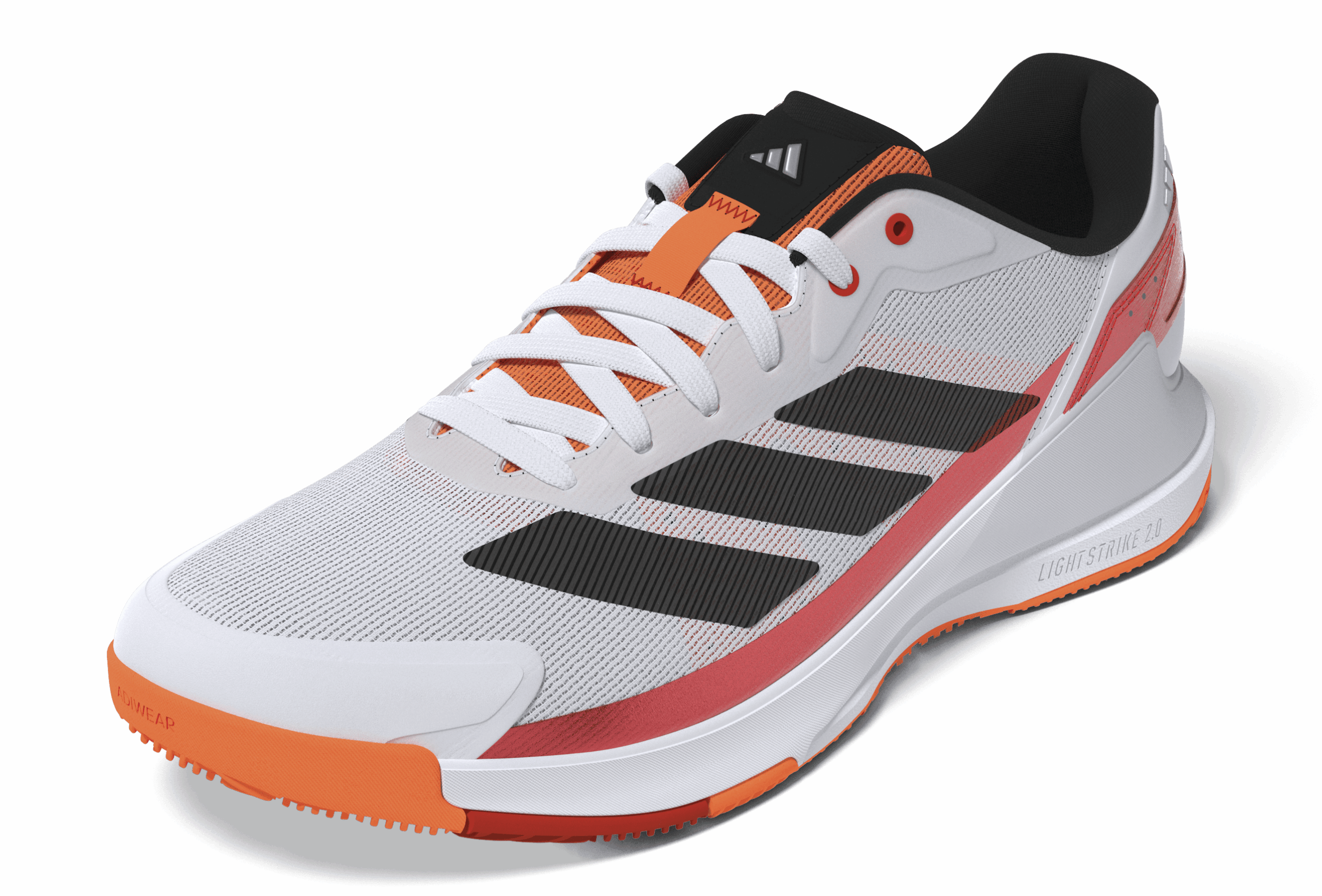 CHAUSSURE DE PADEL ADIDAS CRAZYQUICK BLANC ET ORANGE