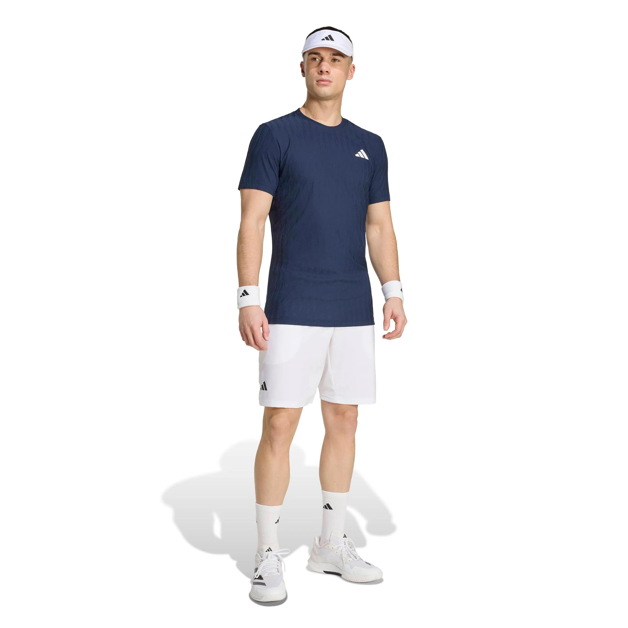 T SHIRT ADIDAS FREELIFT BLEU LEGEND HOMME