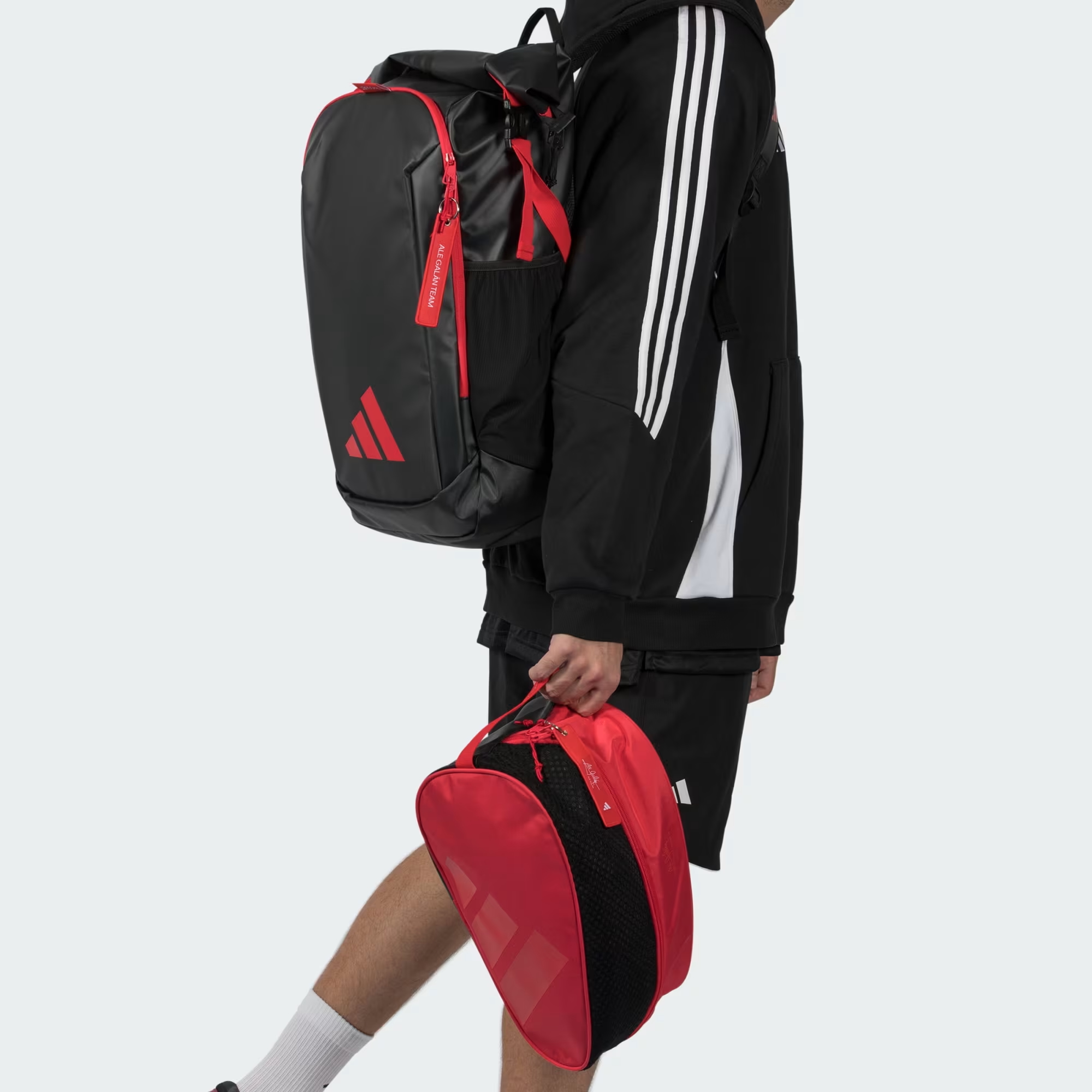 SAC À DOS PADEL ADIDAS MULTIGAME 2026 NOIR ET ROUGE