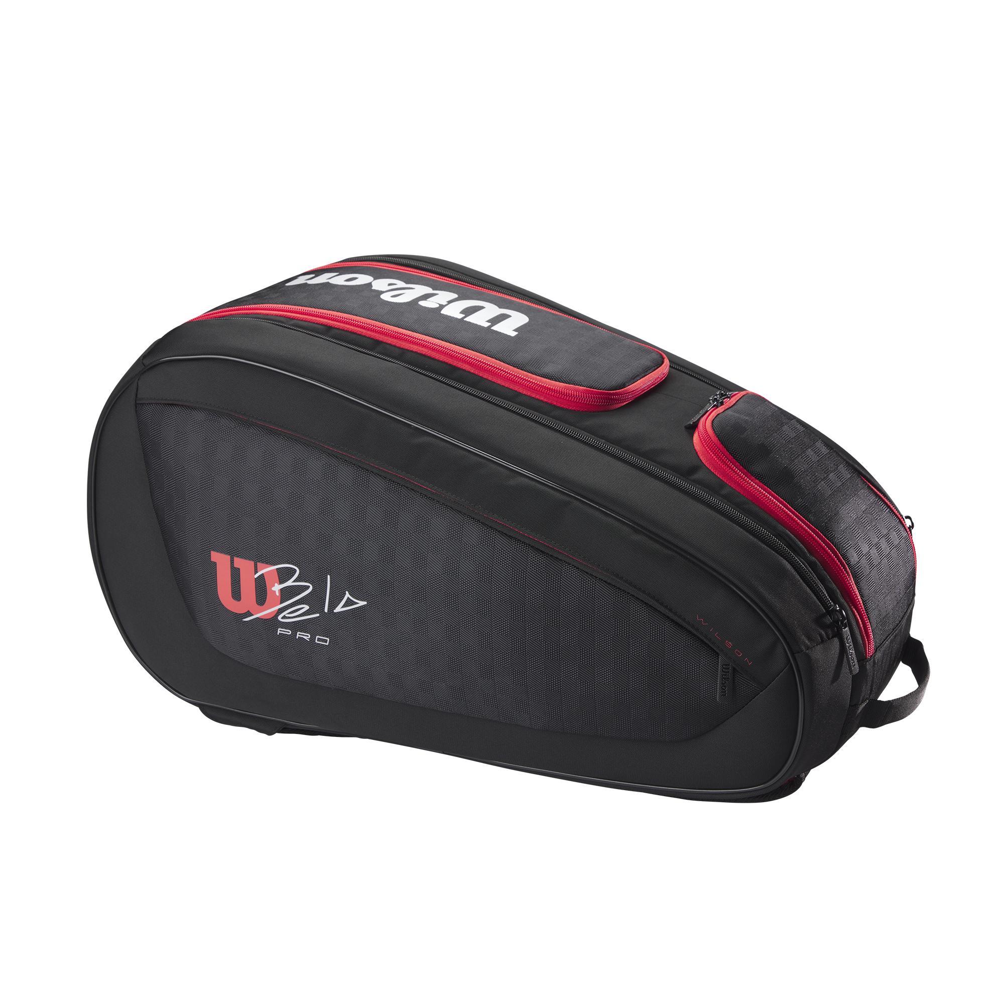 SAC DE PADEL WILSON BELA SUPER TOUR NOIR ET ROUGE