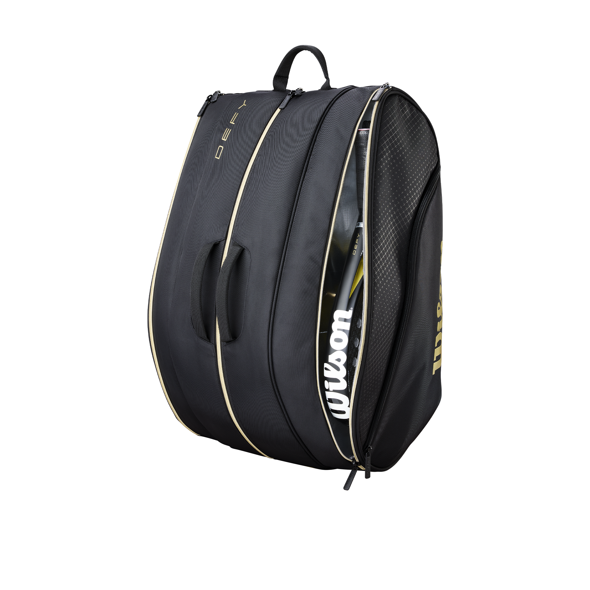 SAC DE PADEL WILSON DEFY NOIR ET OR 2026