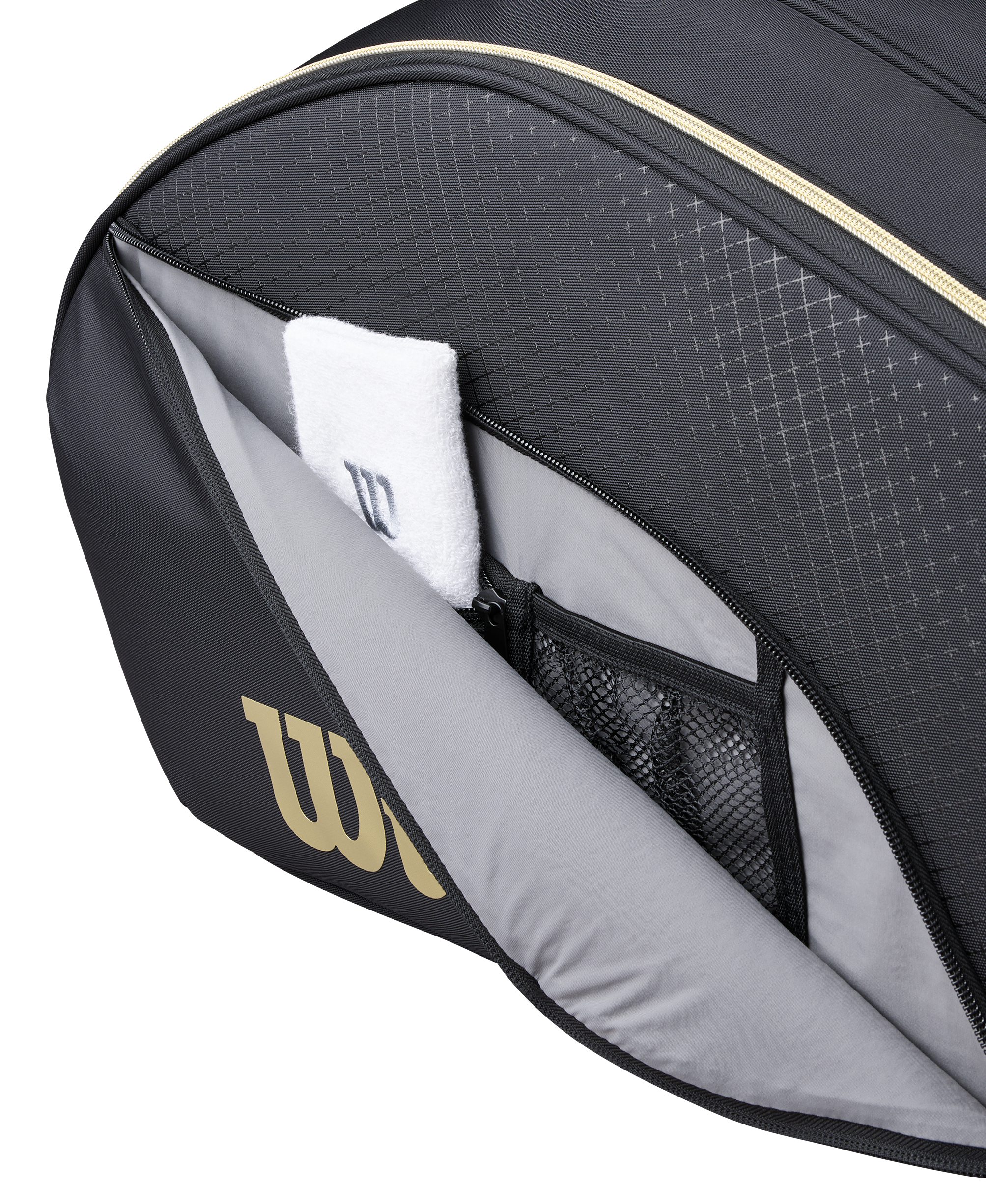 SAC DE PADEL WILSON DEFY NOIR ET OR 2026