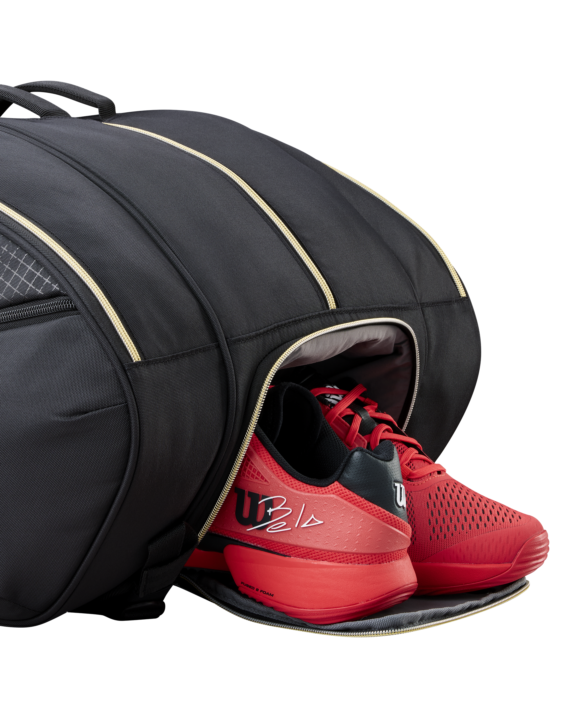 SAC DE PADEL WILSON DEFY NOIR ET OR 2026