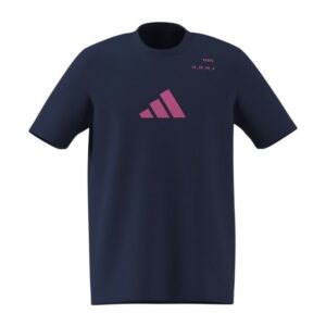 T SHIRT ADIDAS PADEL CAT BLEU MARINE