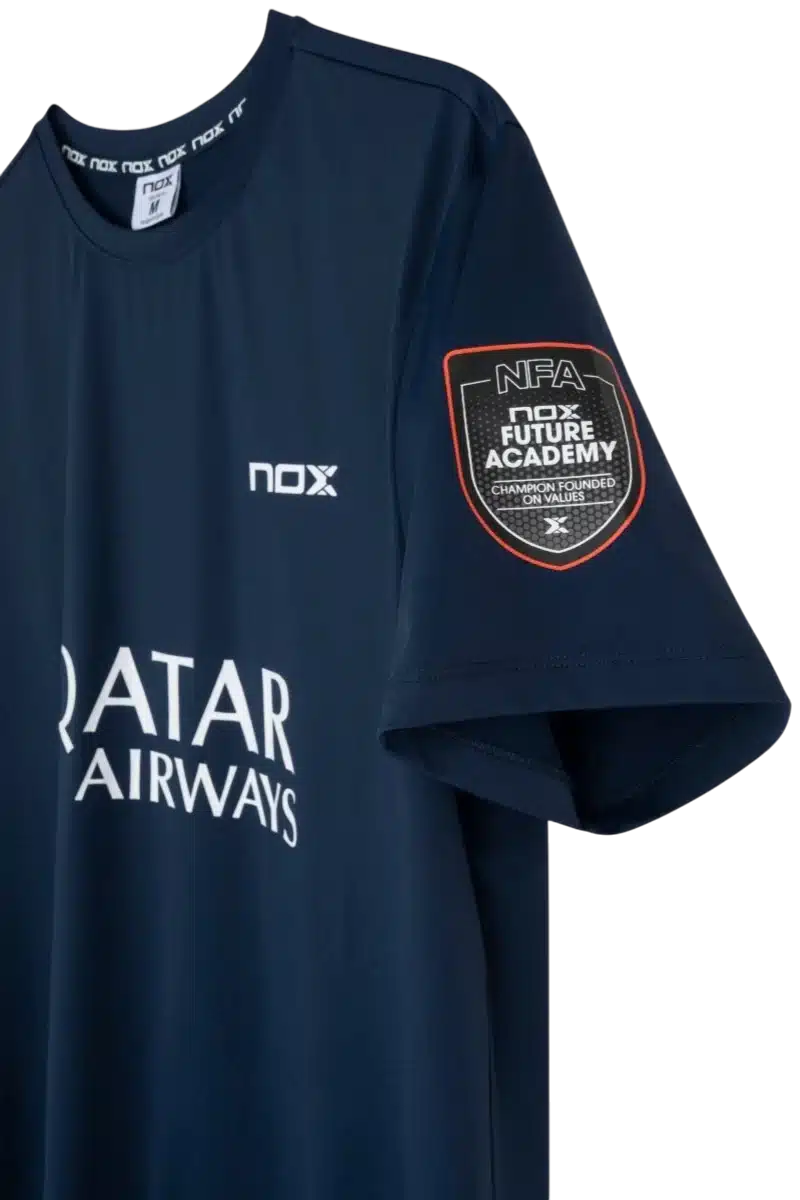 MAILLOT DE PADEL NOX AT10 AUGUSTIN TAPIA BLEU 2026