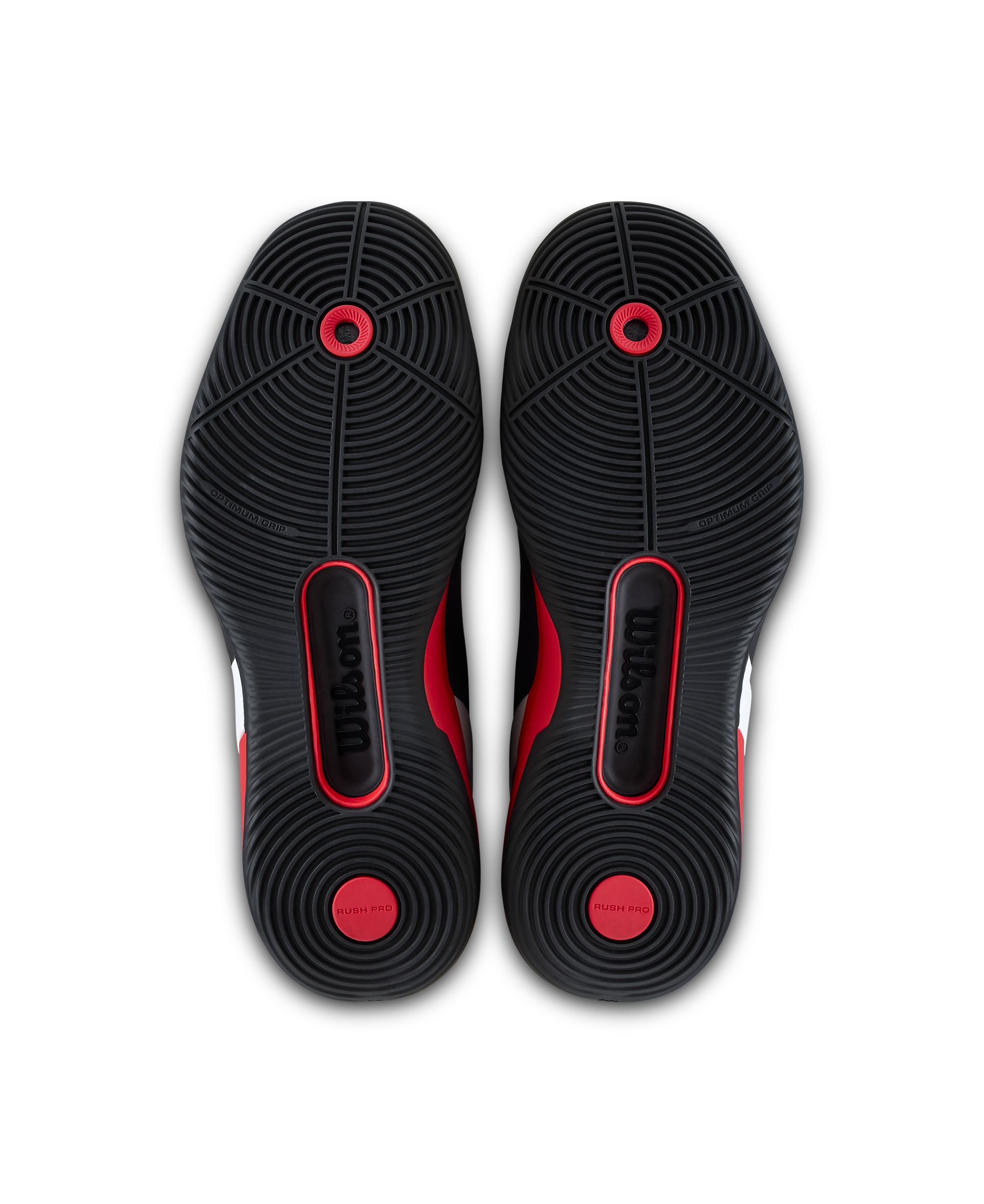 CHAUSSURE DE PADEL WILSON RUSH PRO PADEL NOIR ET ROUGE