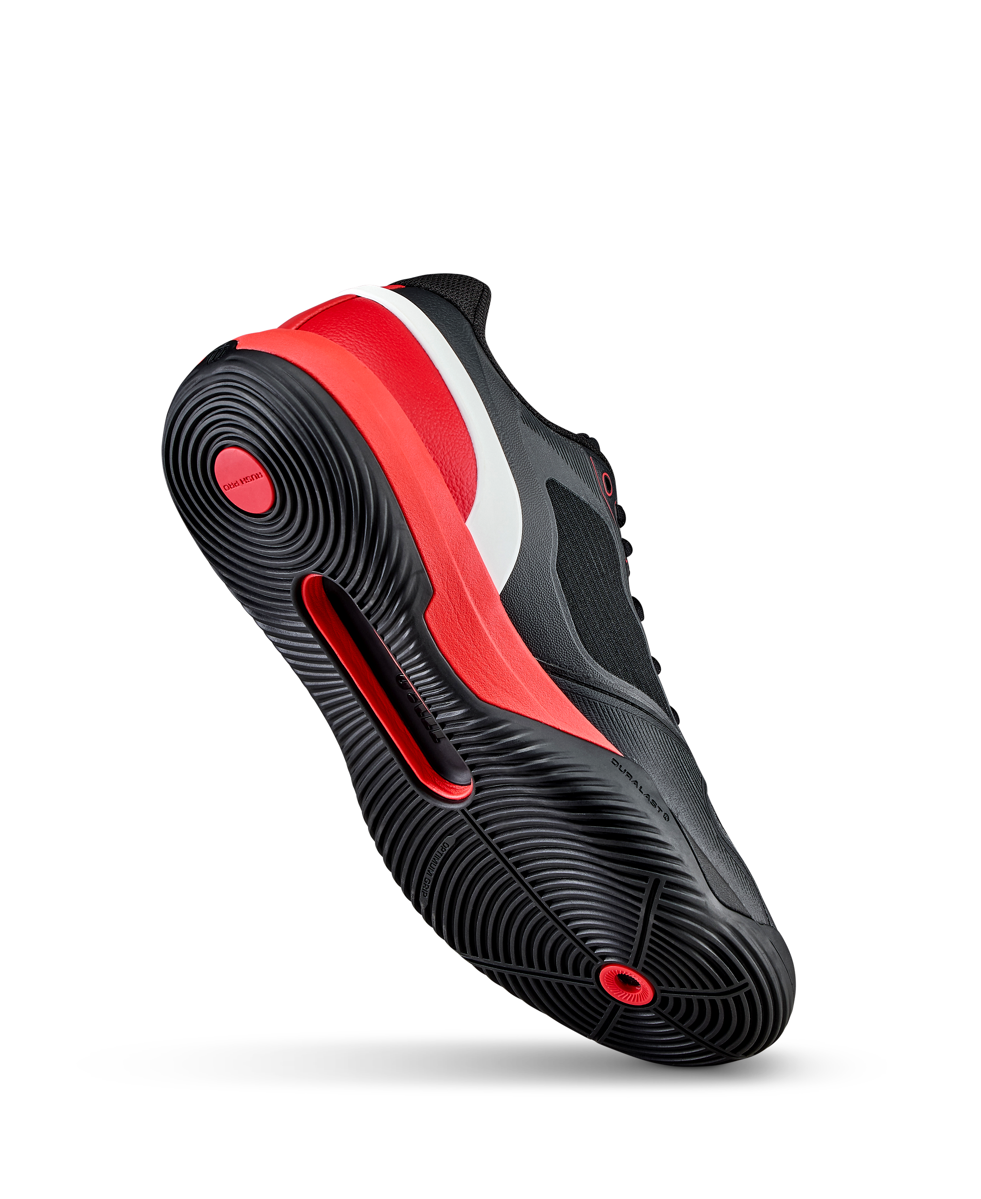 CHAUSSURE DE PADEL WILSON RUSH PRO PADEL NOIR ET ROUGE