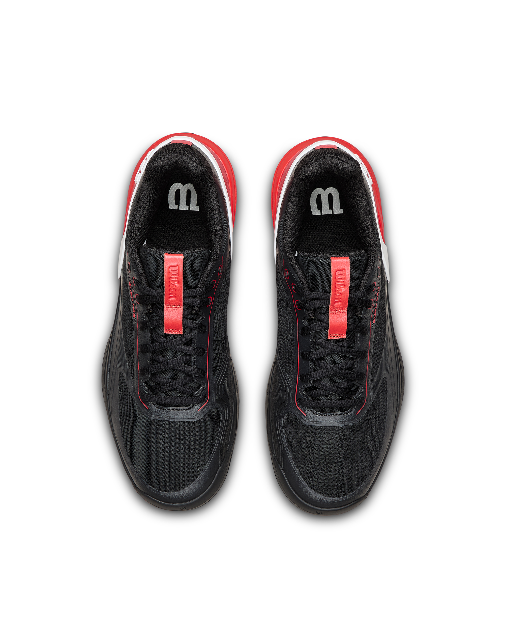 CHAUSSURE DE PADEL WILSON RUSH PRO PADEL NOIR ET ROUGE