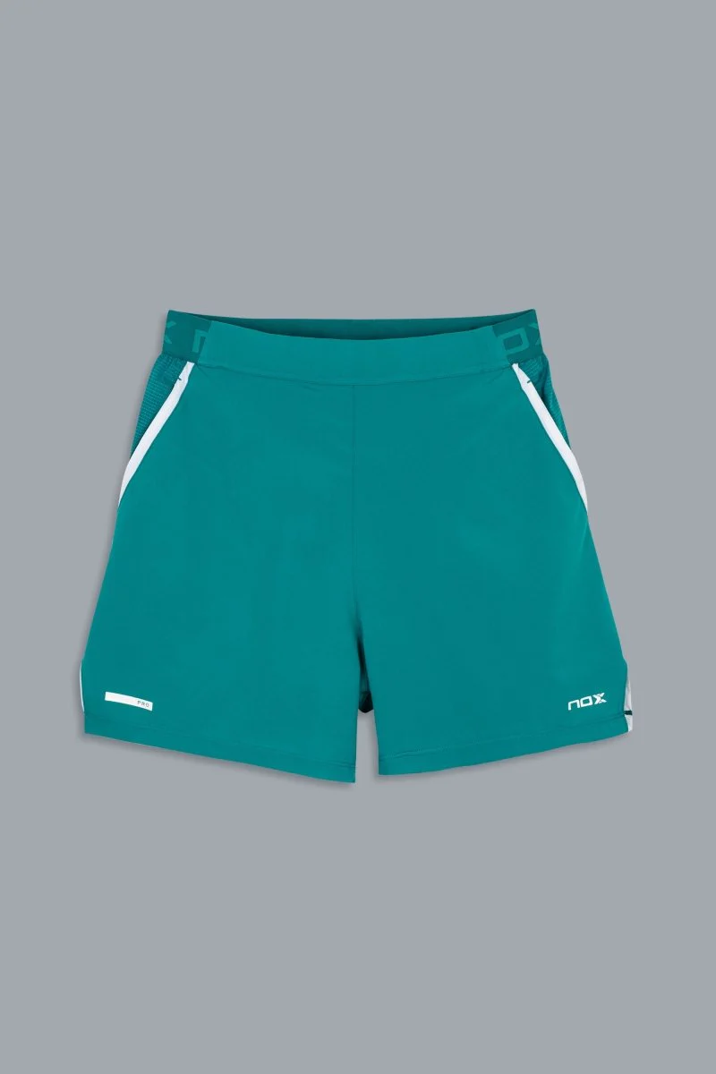 SHORT DE PADEL NOX PRO HOMME VERT IVOIRE 2026