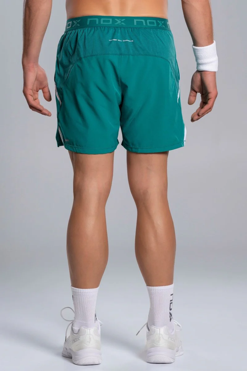SHORT DE PADEL NOX PRO HOMME VERT IVOIRE 2026