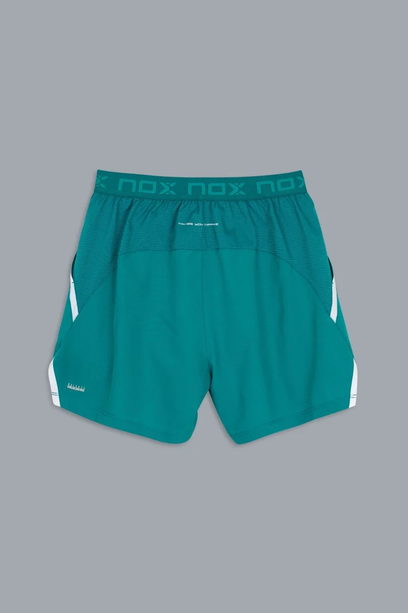SHORT DE PADEL NOX PRO HOMME VERT IVOIRE 2026