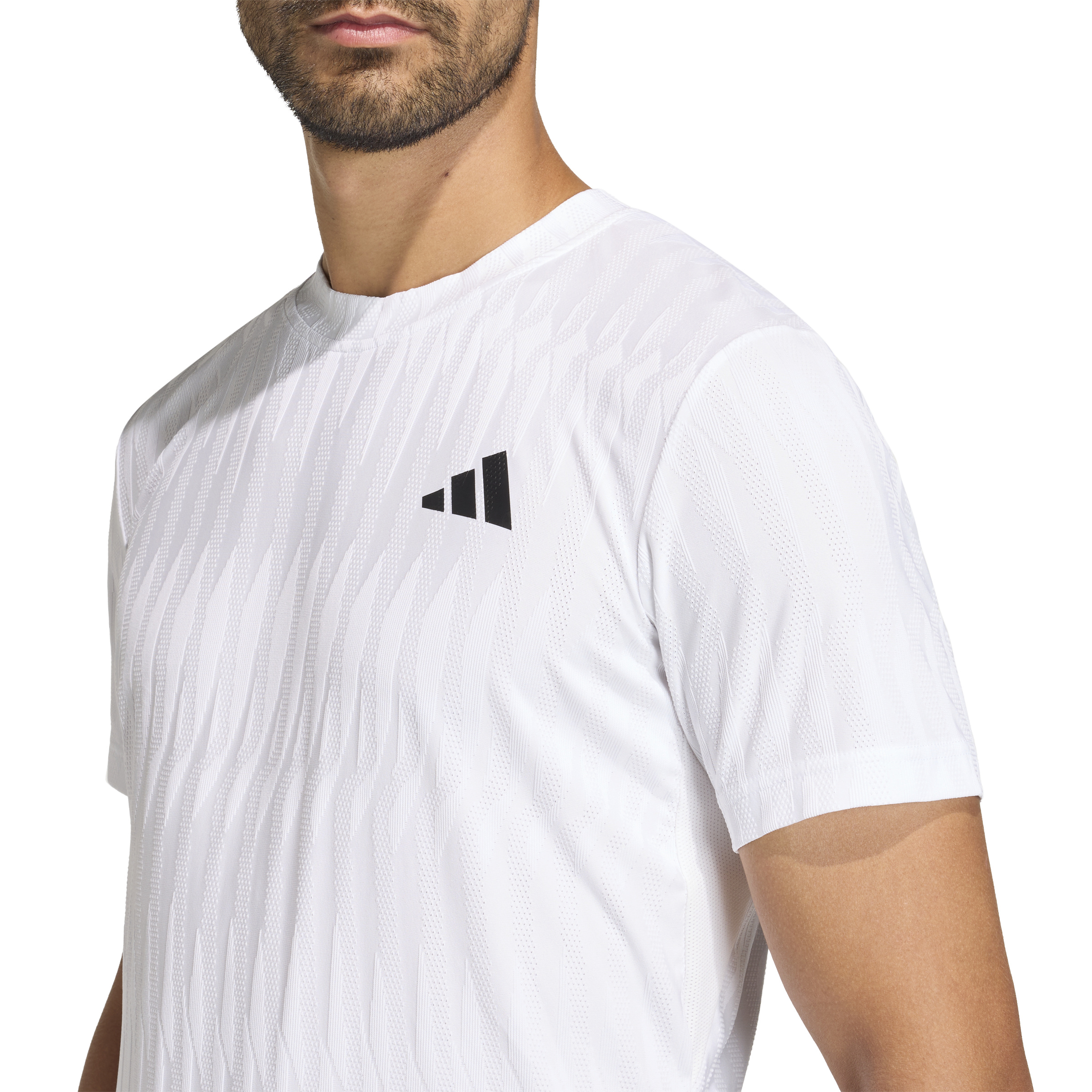 T SHIRT ADIDAS FREELIFT BLANC LEGEND HOMME