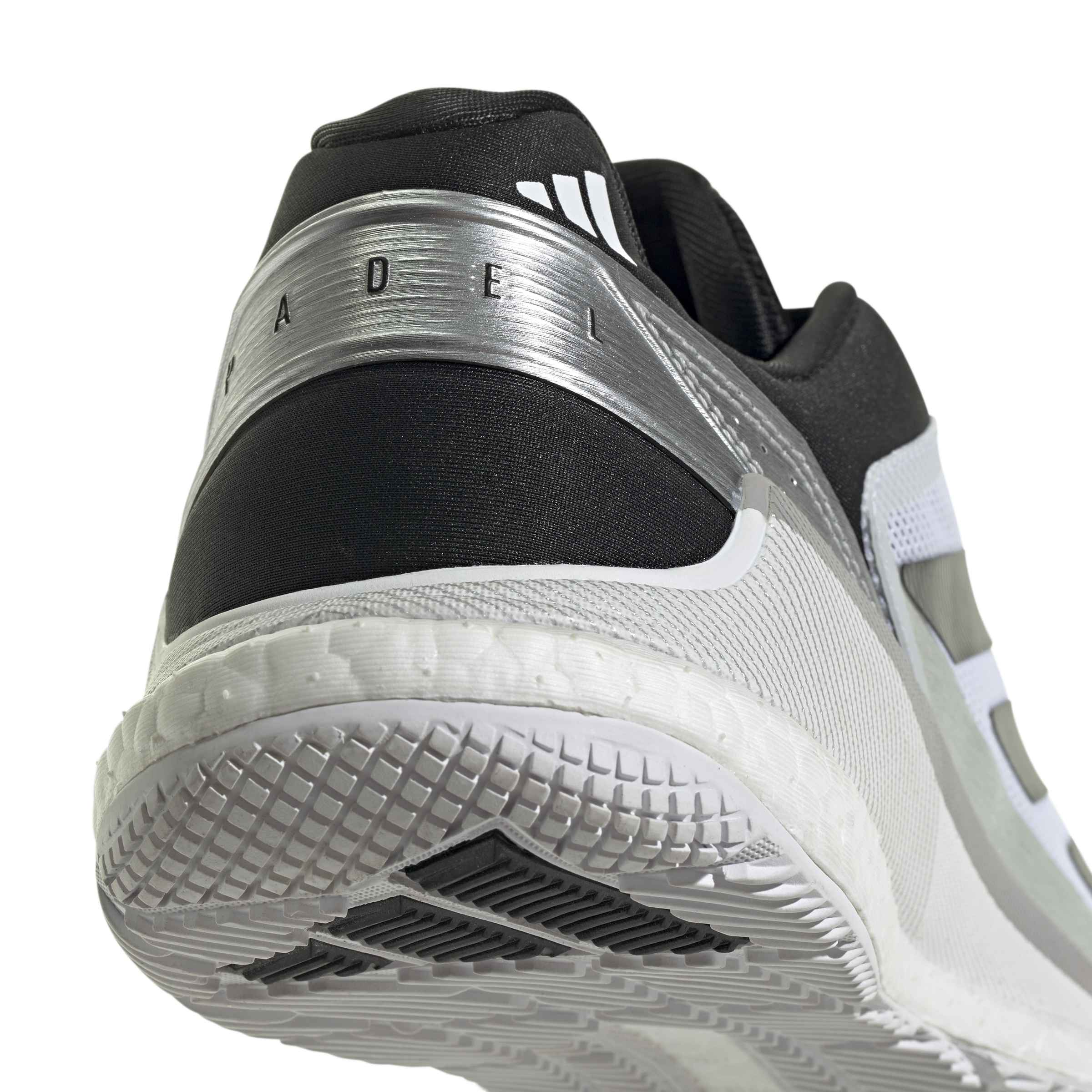 CHAUSSURE DE PADEL ADIDAS CRAZY QUICK BOOST BLANC ET NOIR